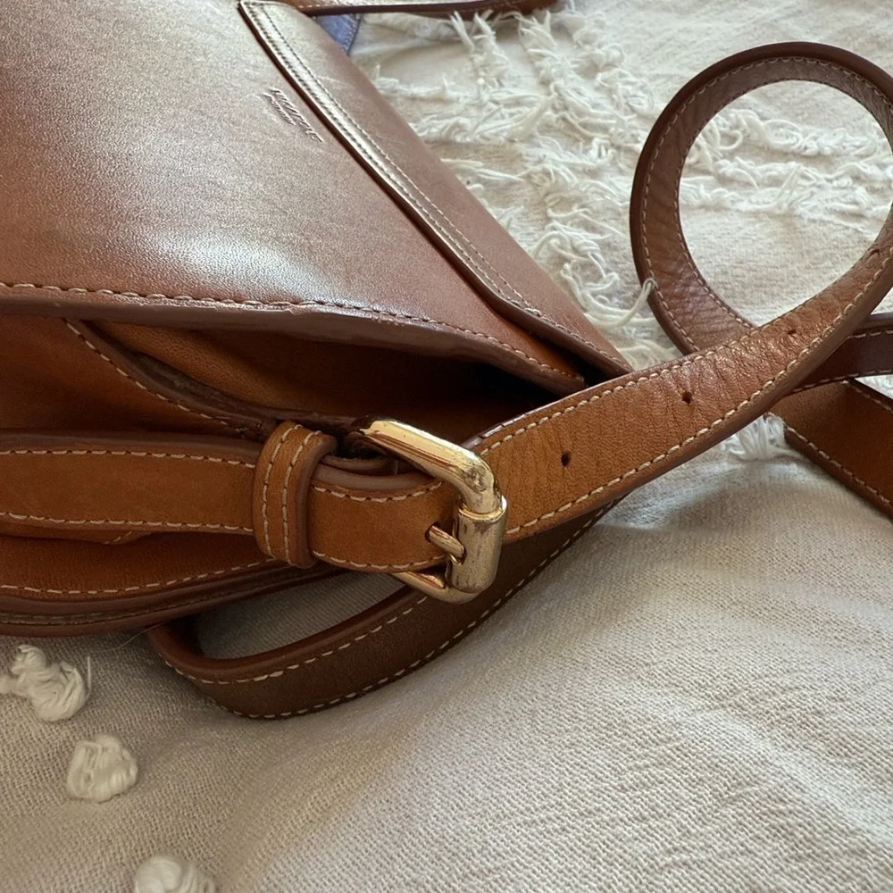 Vagabond Mels Brown Leather Crossbody Saddle Bag - Picture 9 of 11